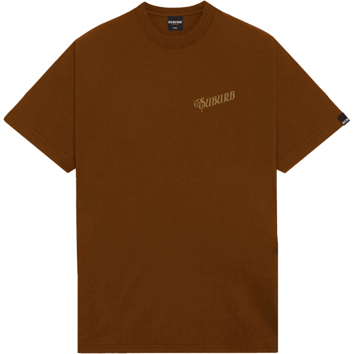 CAMISETA VASOS MARROM