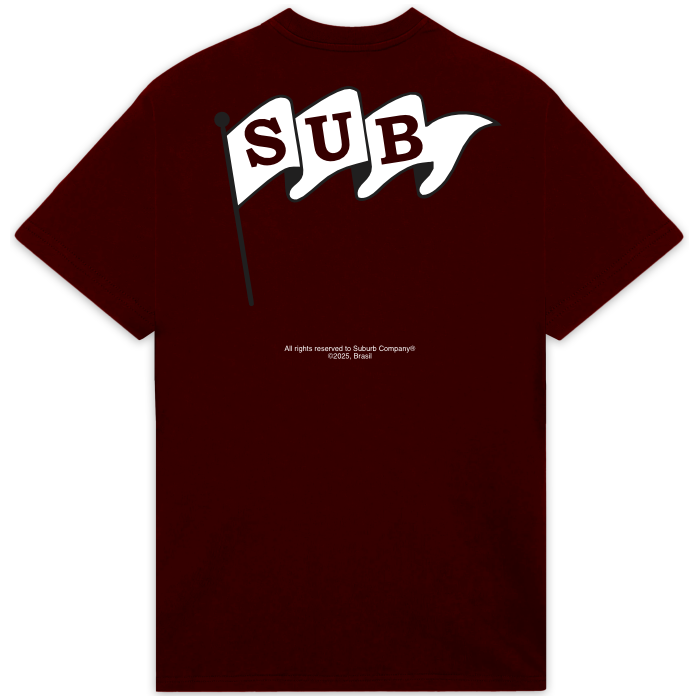 CAMISETA FLAG SUB BORDÔ