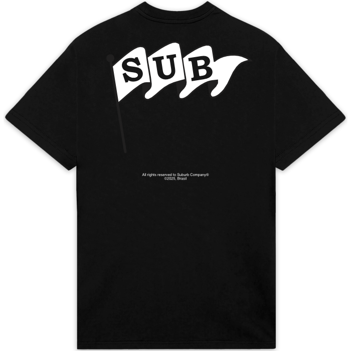 CAMISETA FLAG SUB PRETO