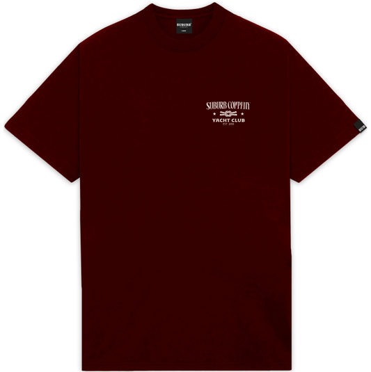 CAMISETA YATCHCLUB BORDÔ