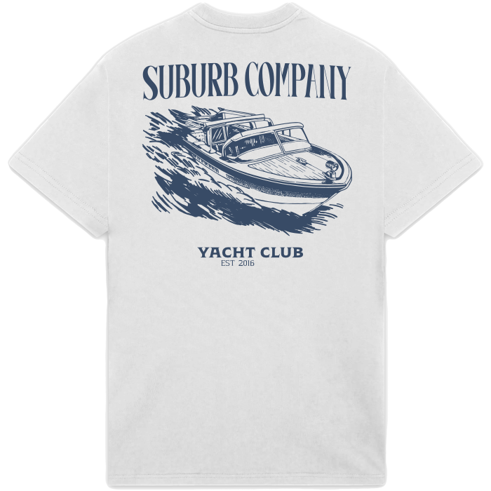 CAMISETA YATCHCLUB OFF WHITE
