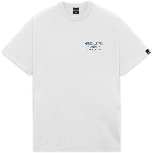 CAMISETA YATCHCLUB OFF WHITE