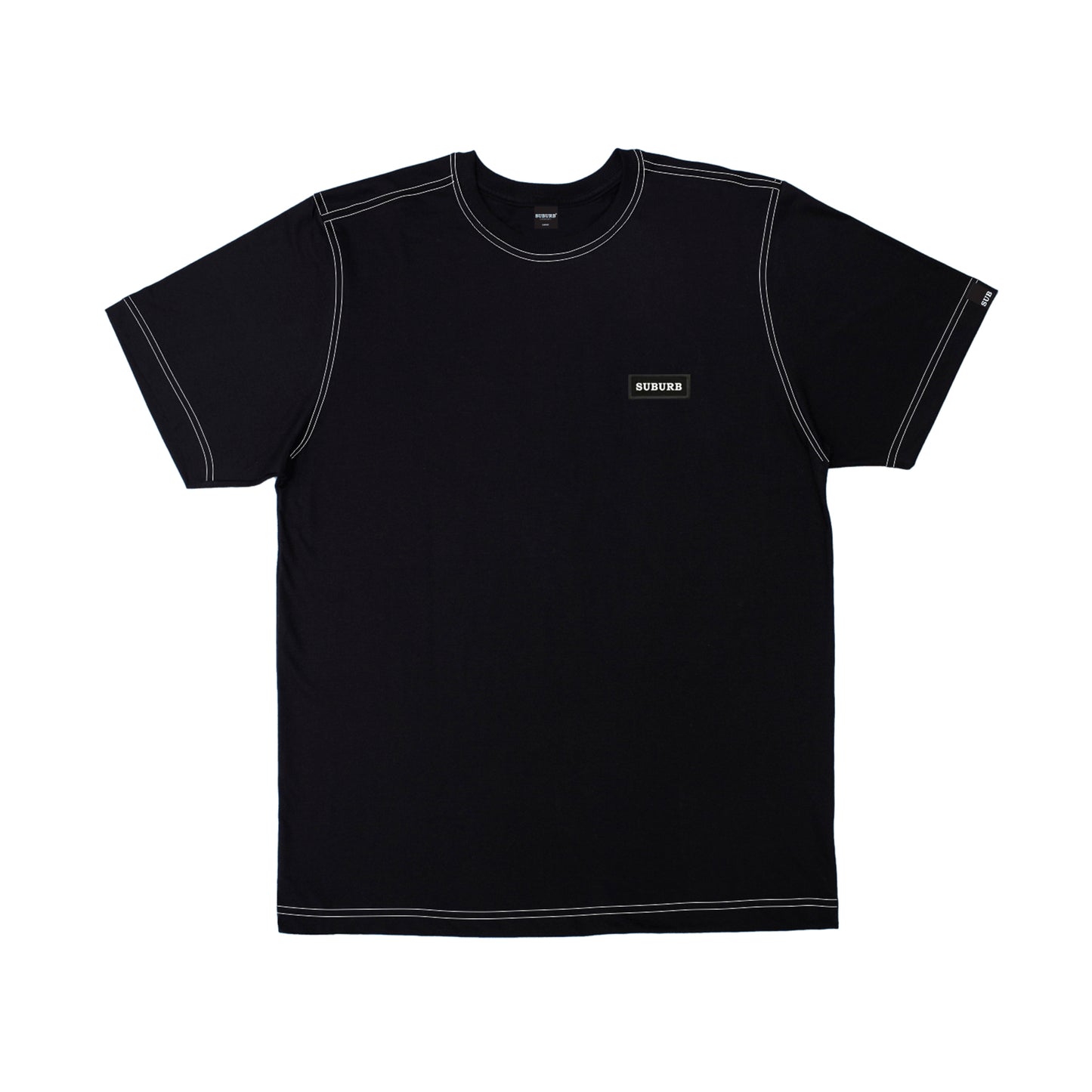 TEE SEAM PRETO