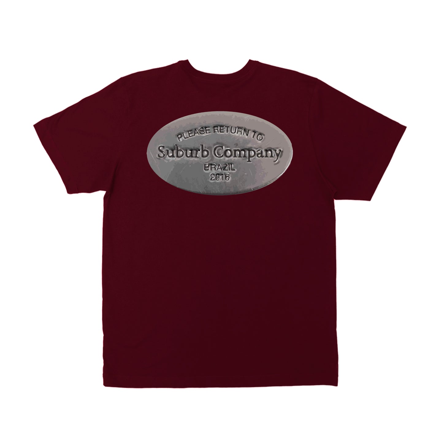TEE PLATE BORDO