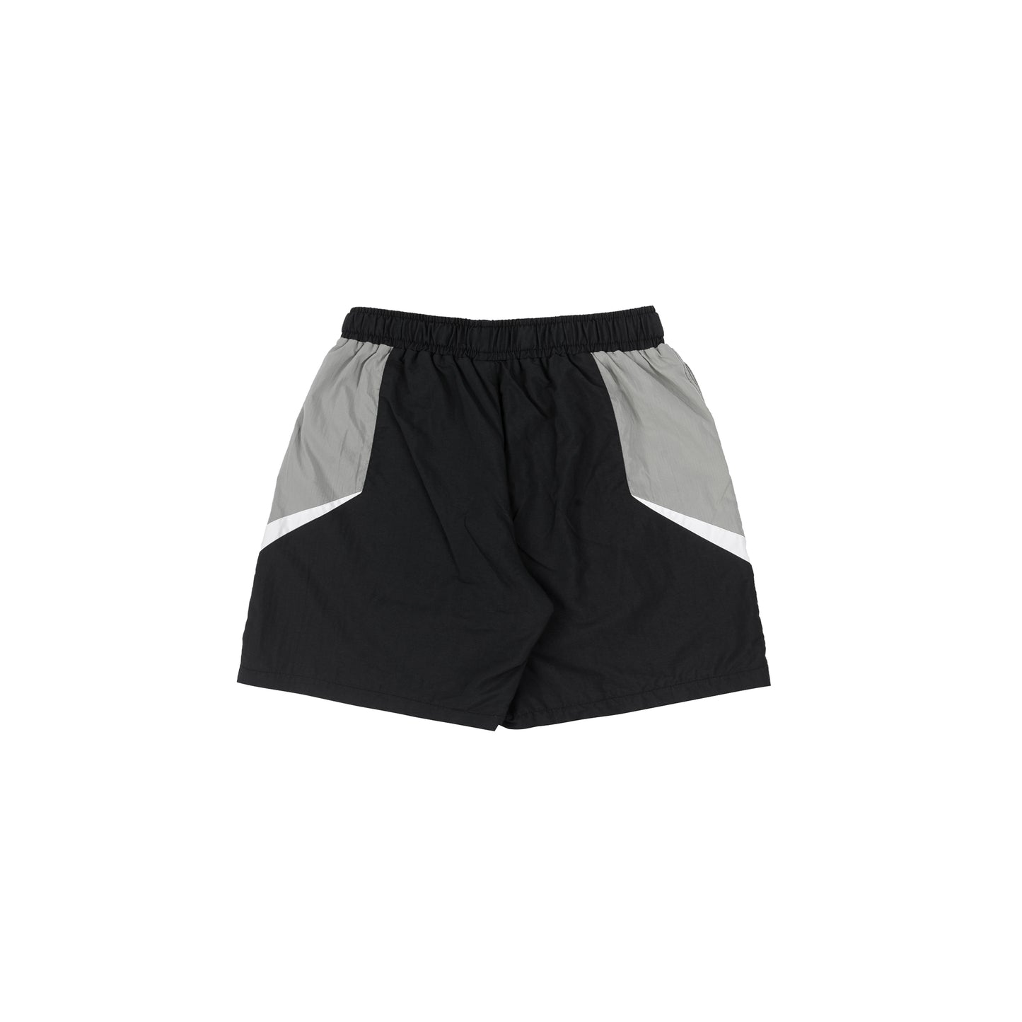 Sharp Nylon Shorts In Black