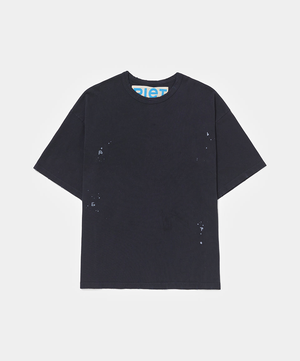 Splatter Tshirt Black