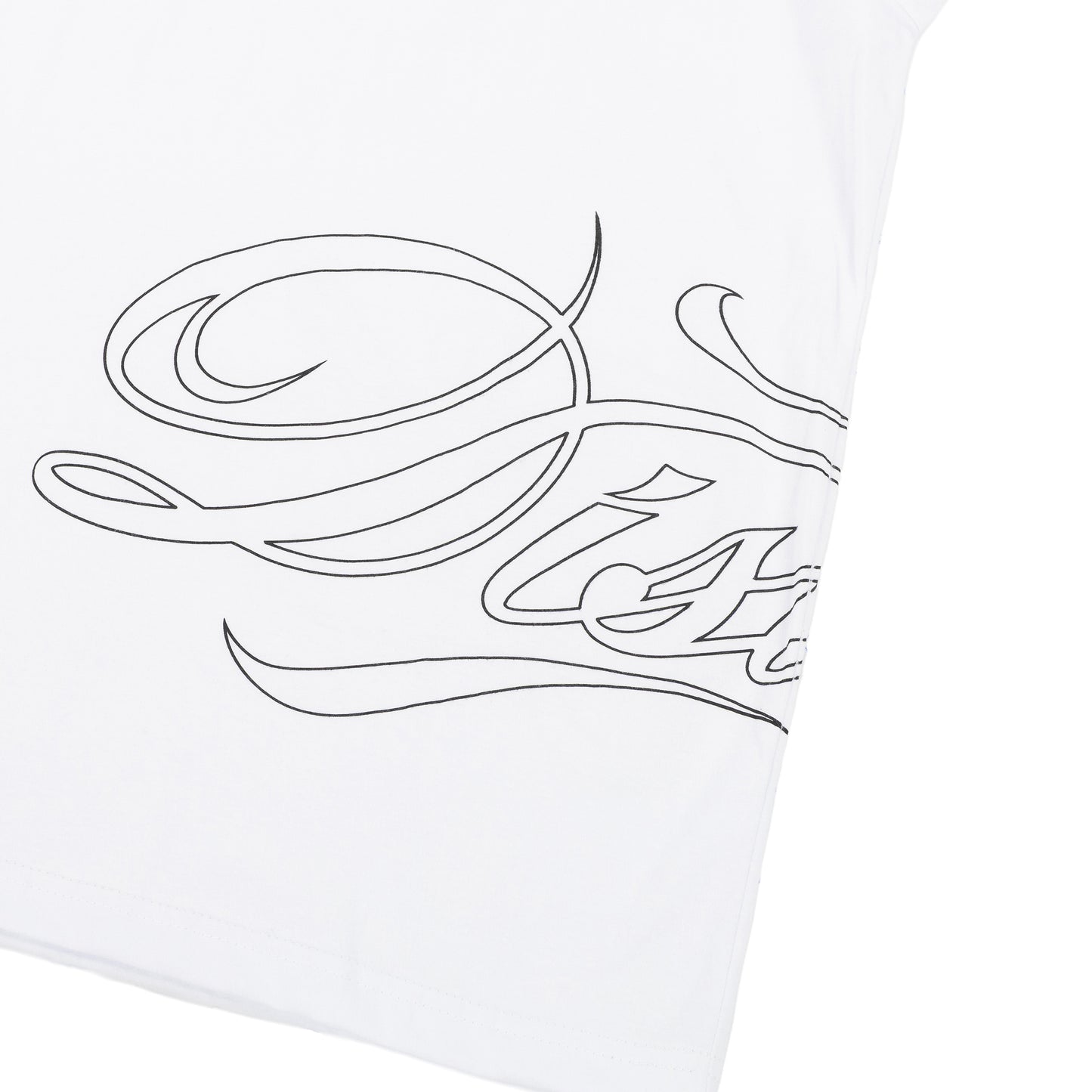Script TShirt In White