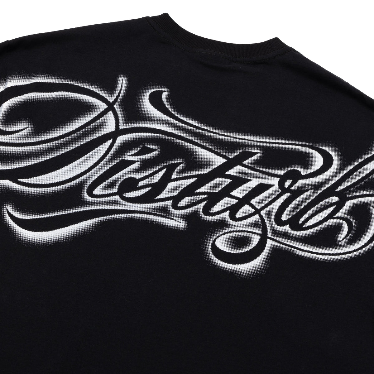 Script Stencil TShirt In Black