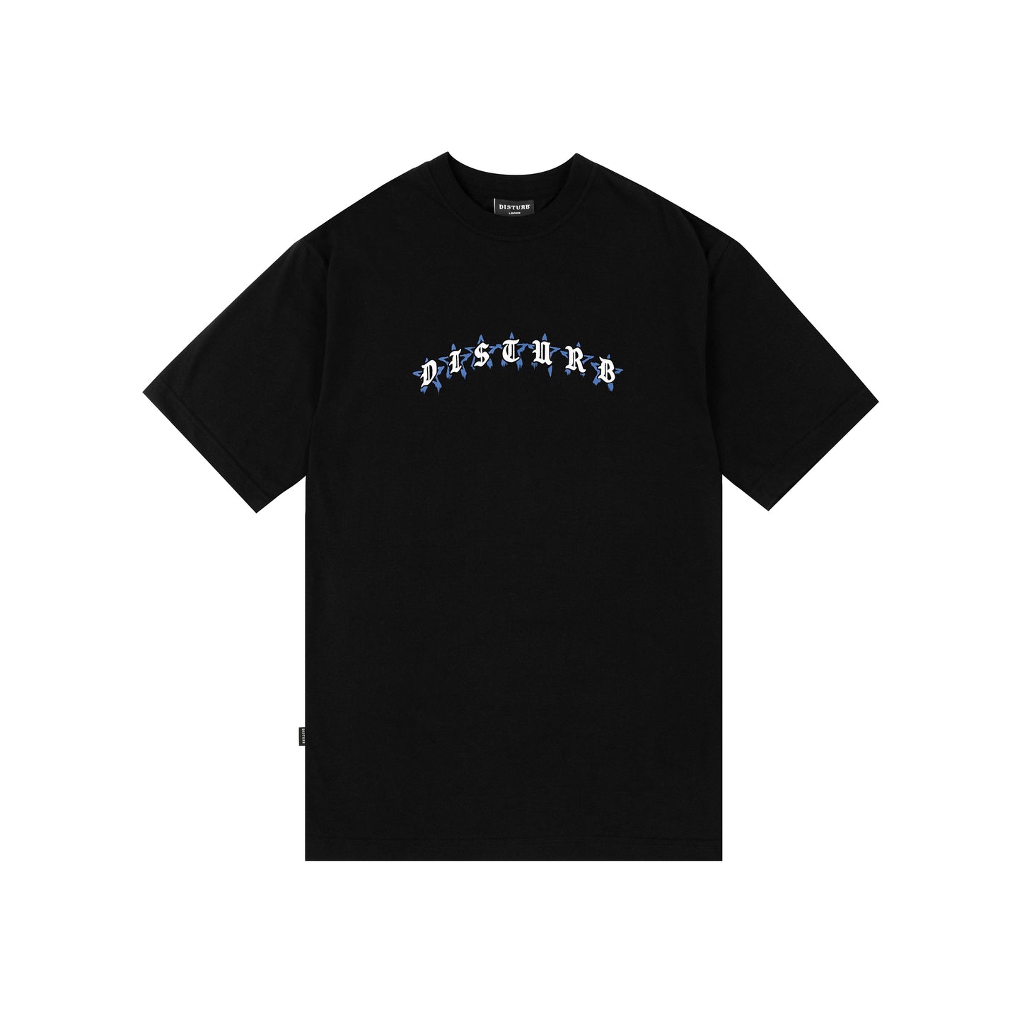 Stars Drip TShirt In Black