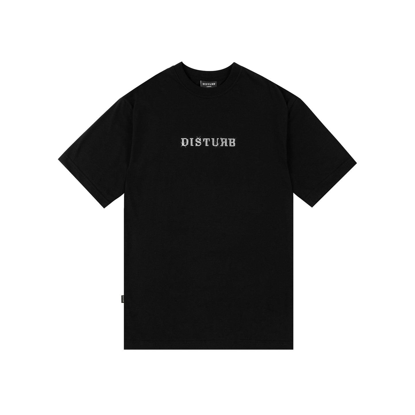 Studded Logo TShirt In Black