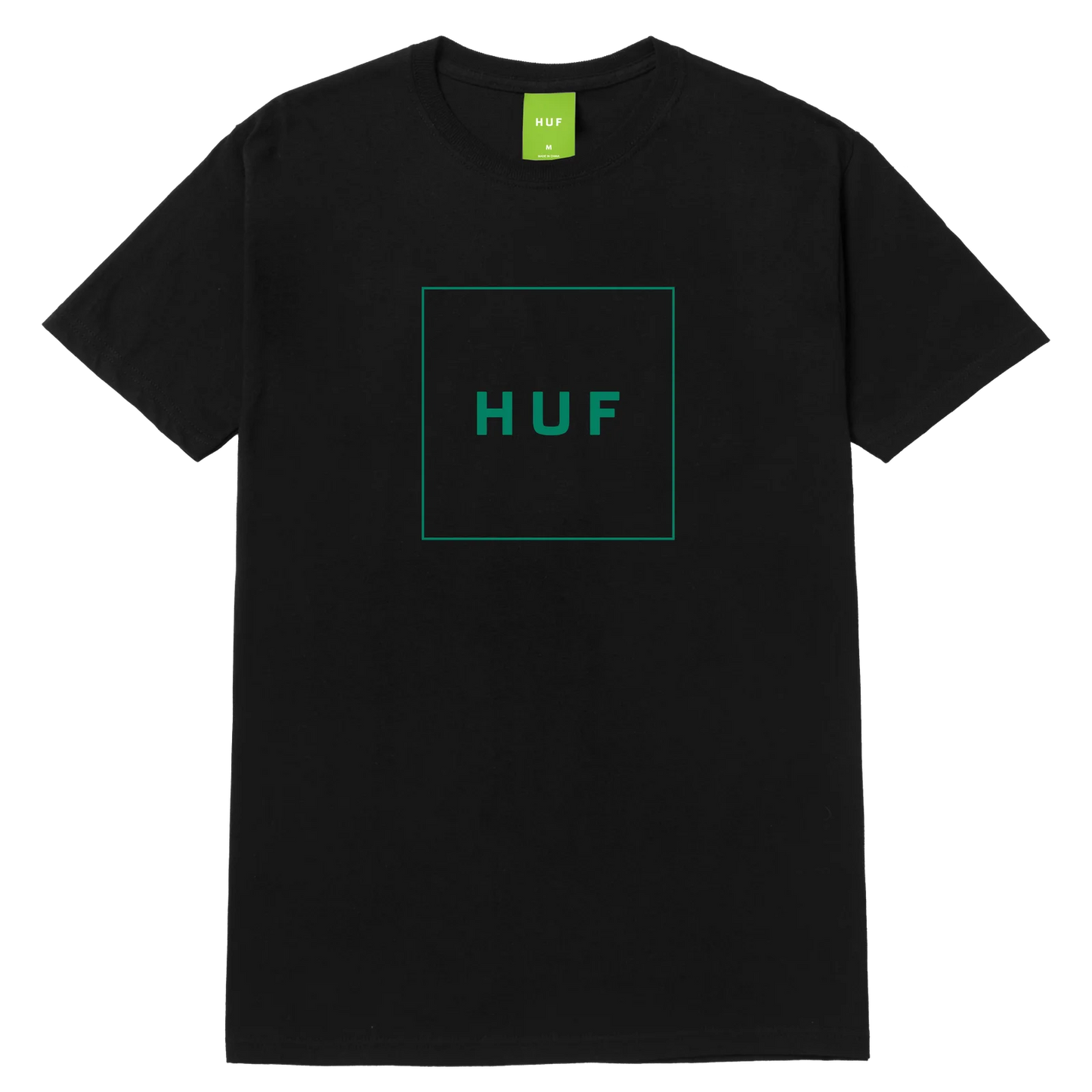 HUF Essentials Box Logo Tee Black