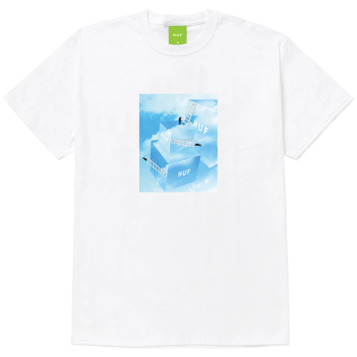 CLOUDED S/S TEE WHITE