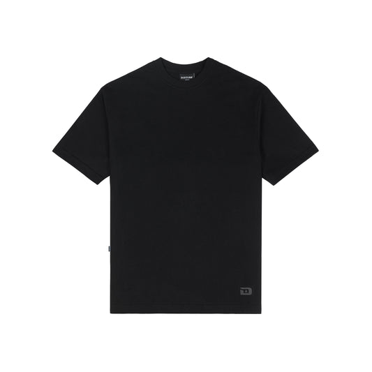 Tonal D TShirt In Black