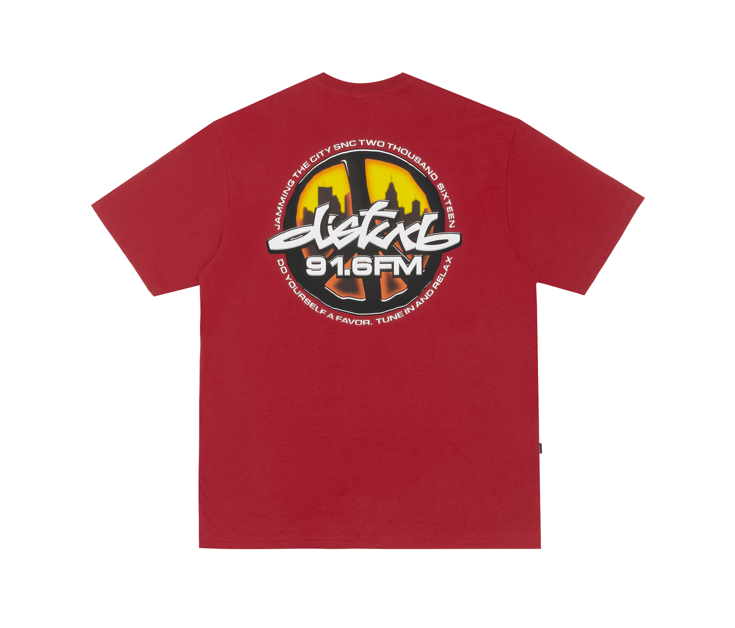Tune In TShirt In Red
