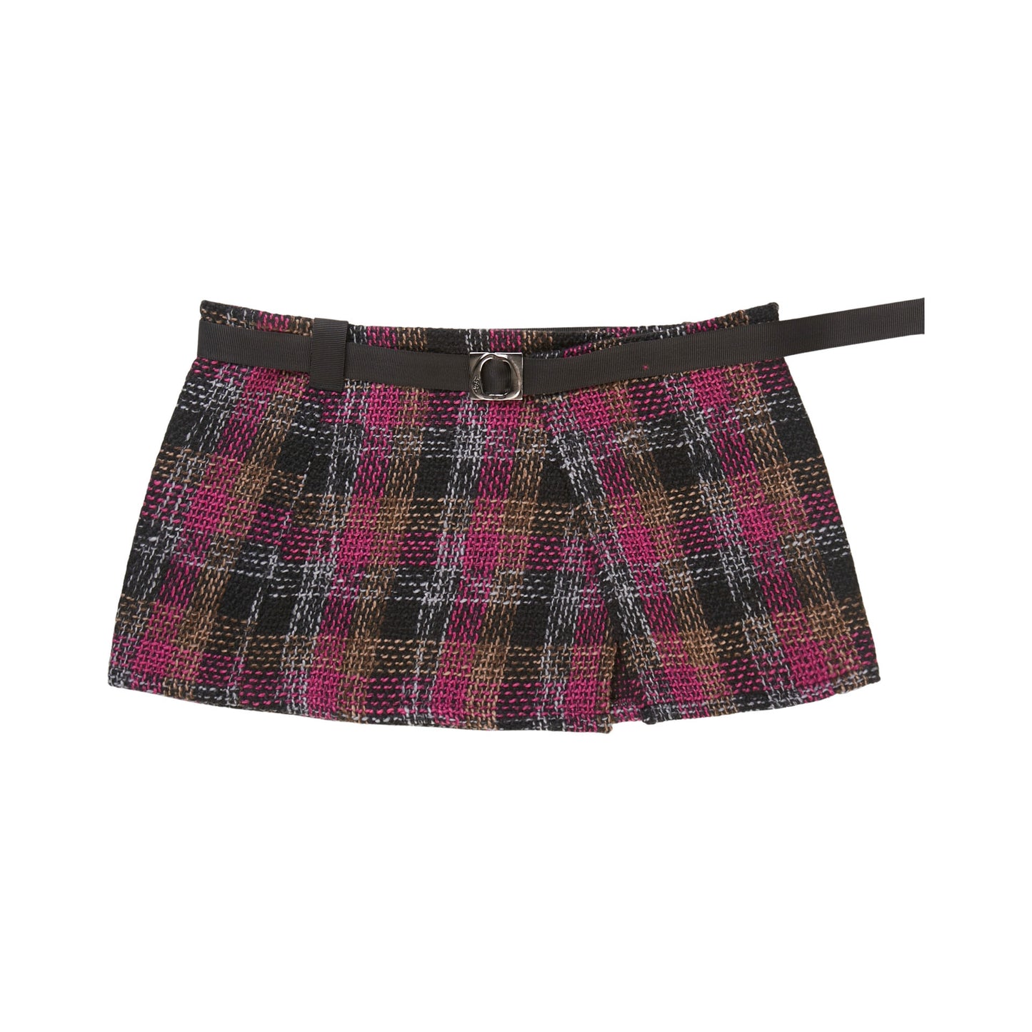 MINI SKIRT "TWEED" PINK/BLACK