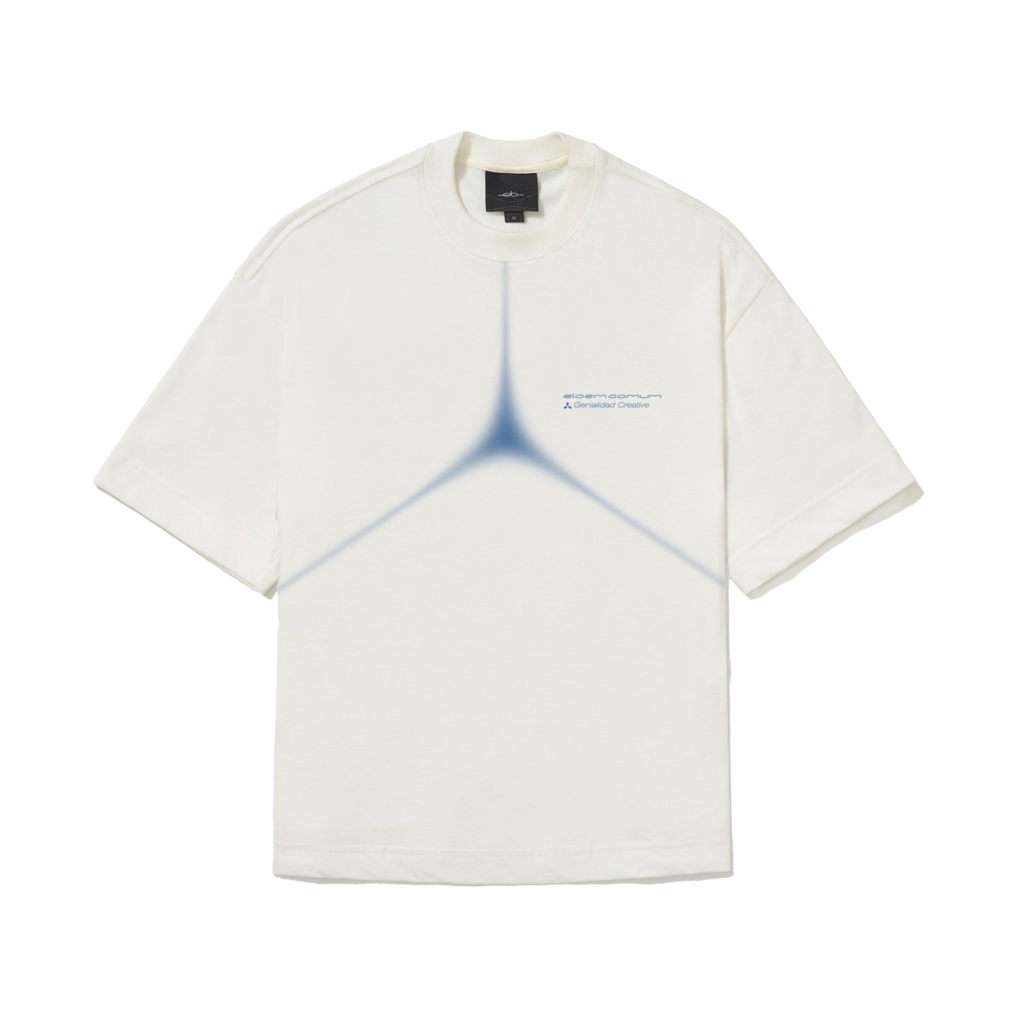 CAMISETA OVER BENZ BRANCO OFF.