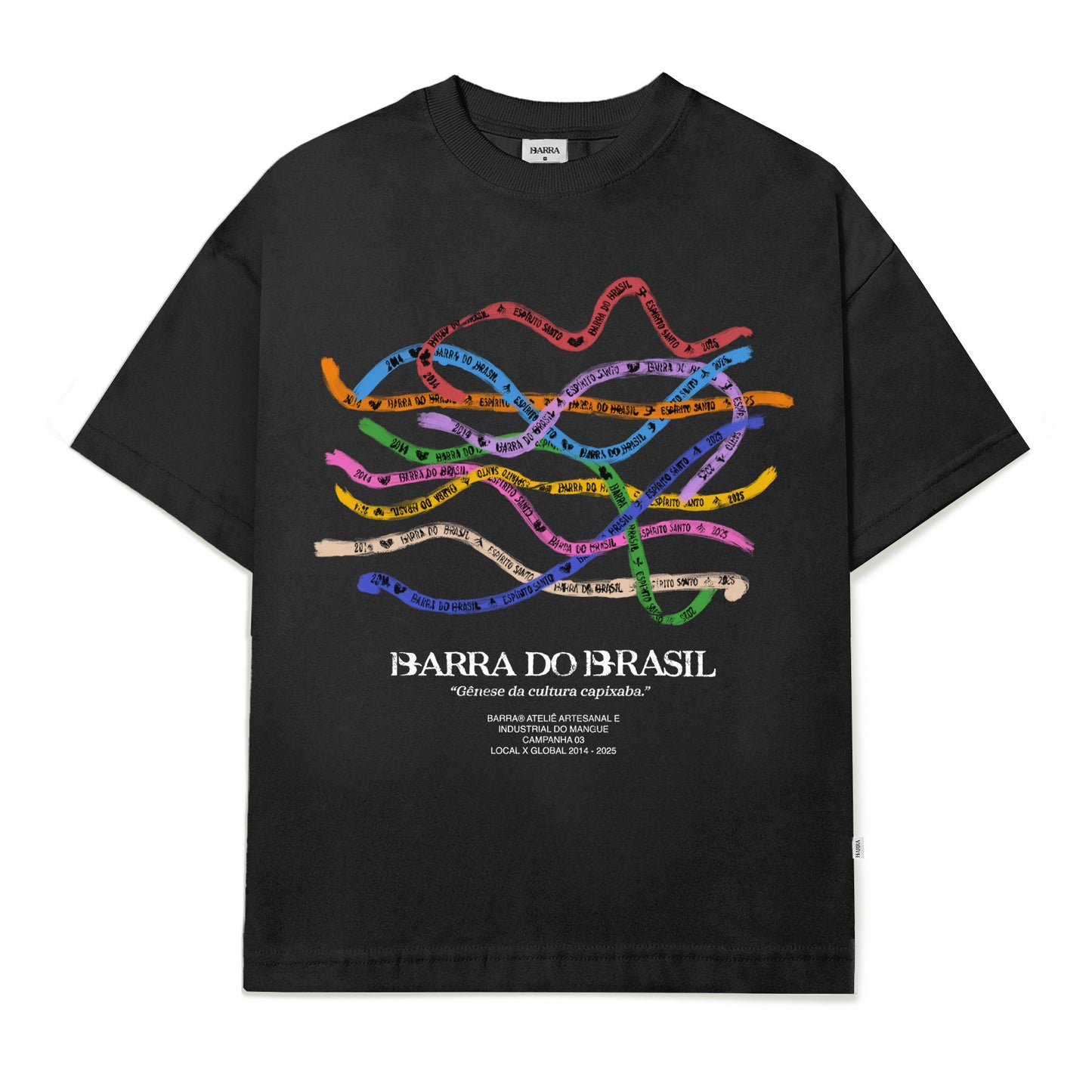 Camiseta Fe Souvenir Preta