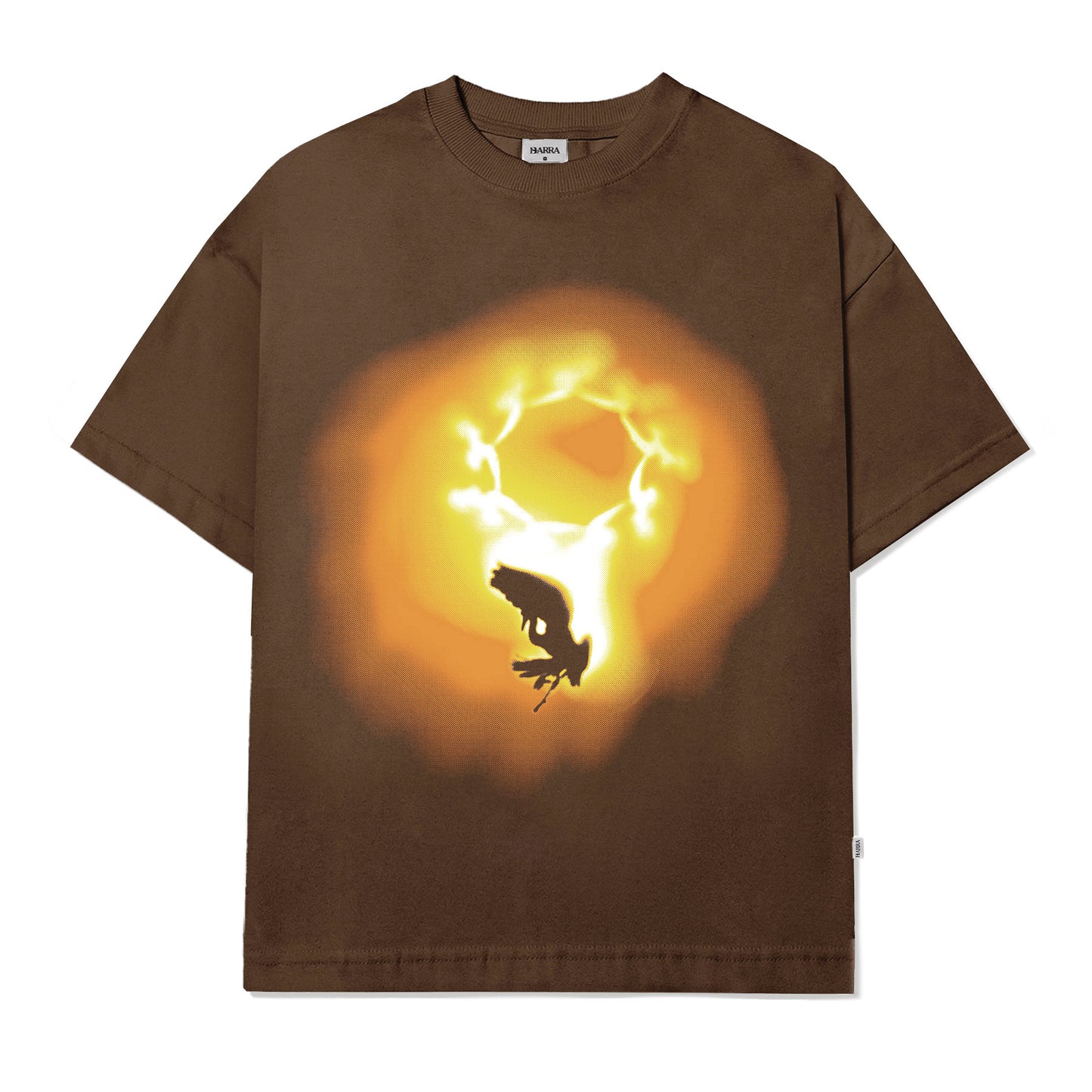 Camiseta Ahlma Espectro Marrom
