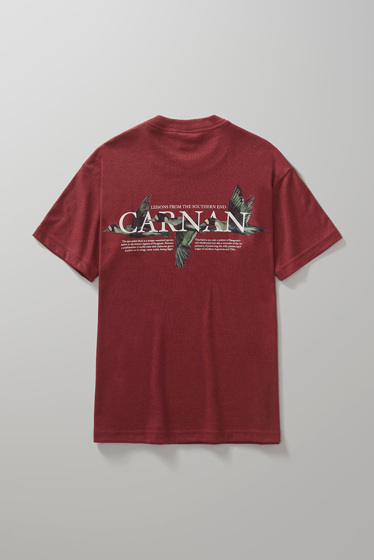Ducks Heavy Tshirt Burgundy