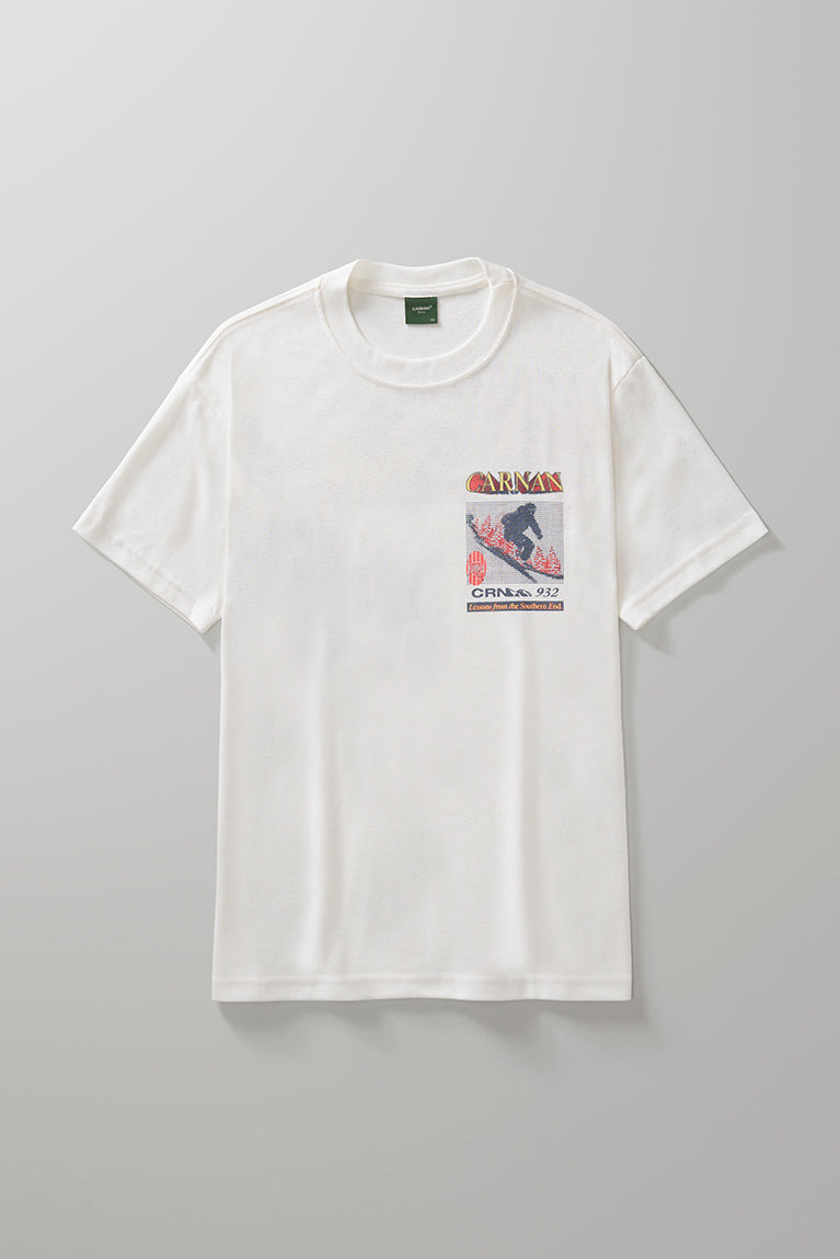 Lettering Heavy Tshirt Off