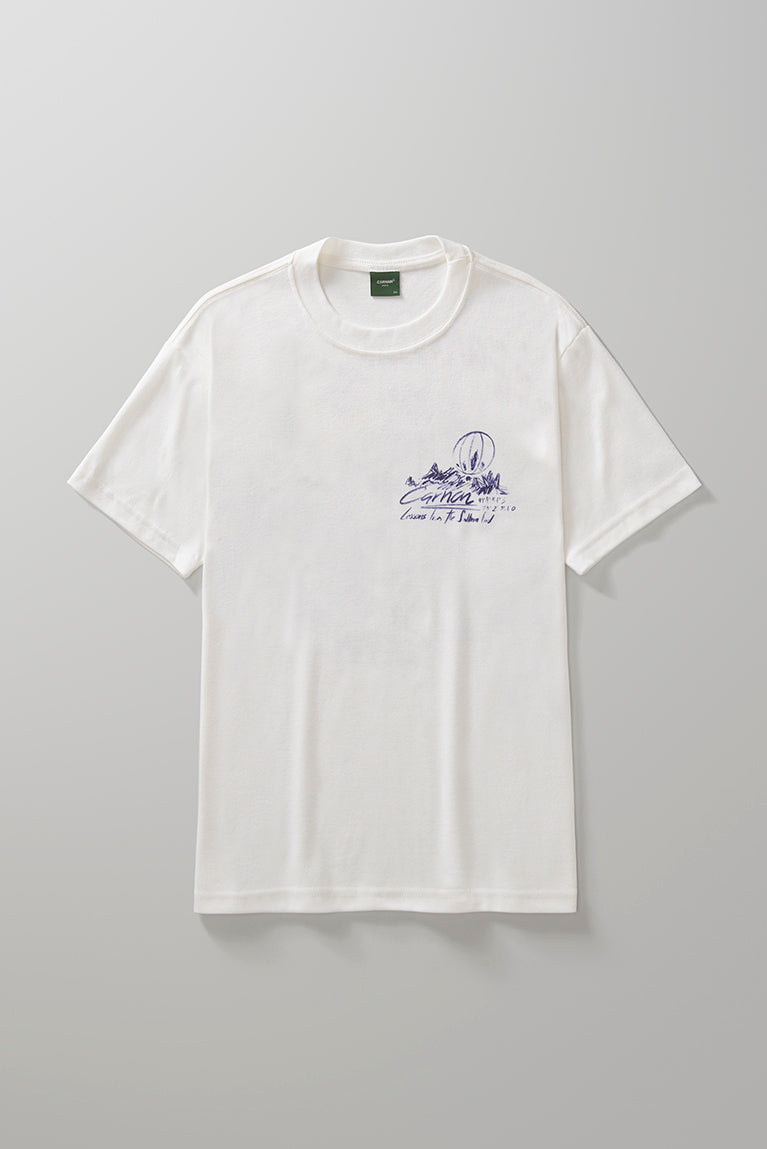 Pen Drawing Heavy Tshirt Off