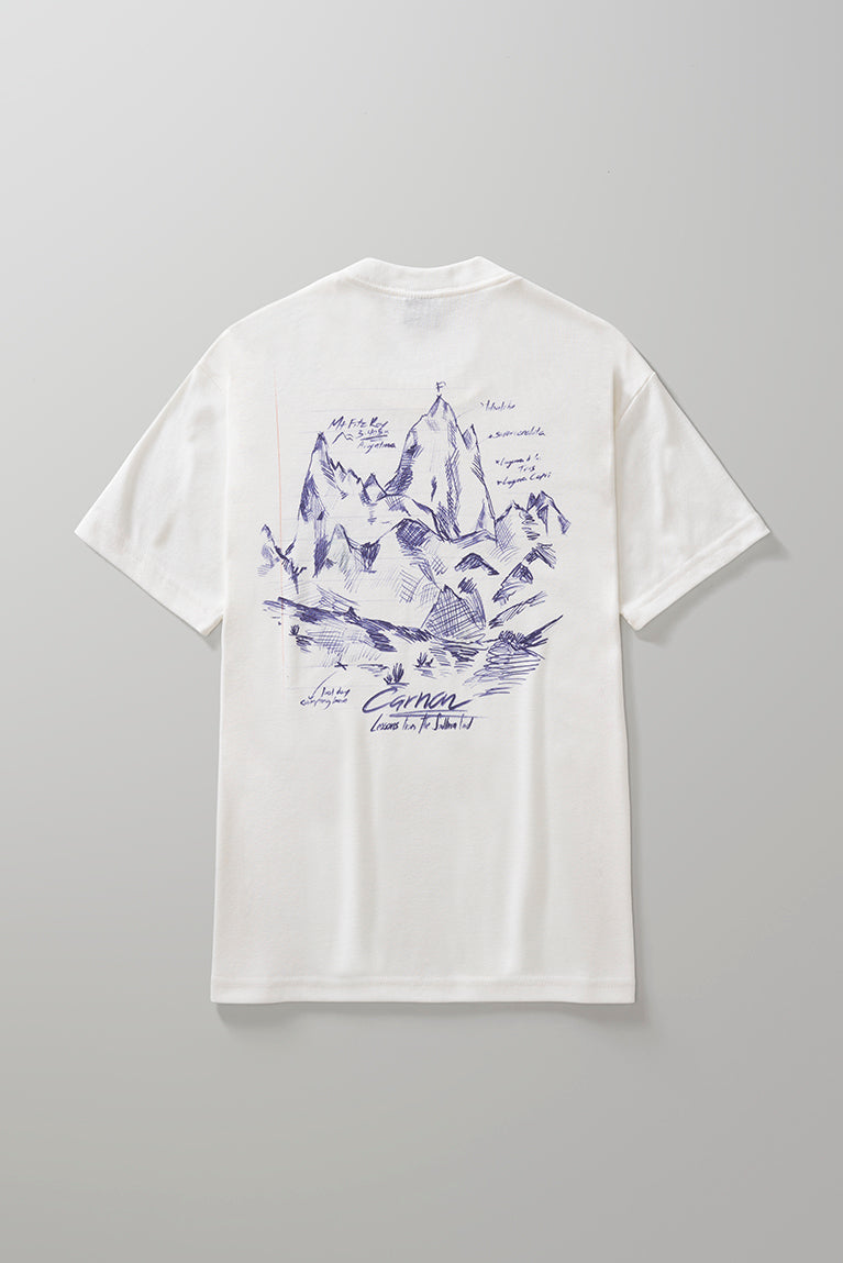 Pen Drawing Heavy Tshirt Off