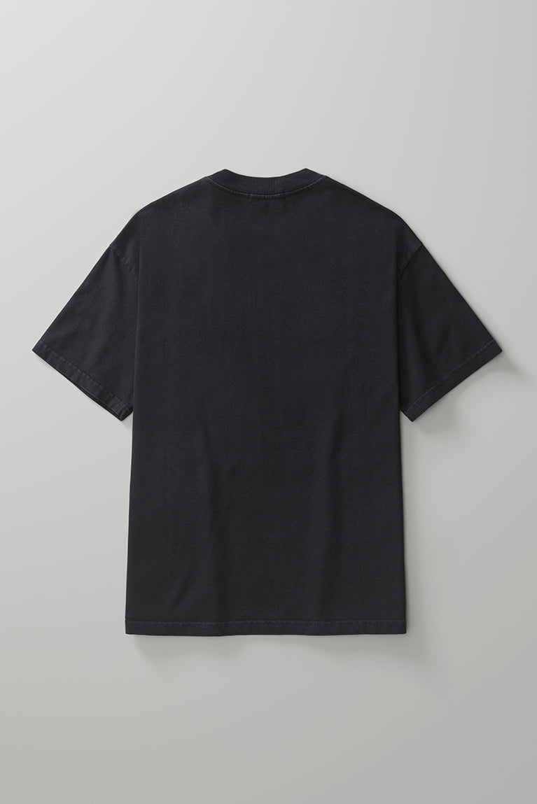 Star Boxy Tshirt Black