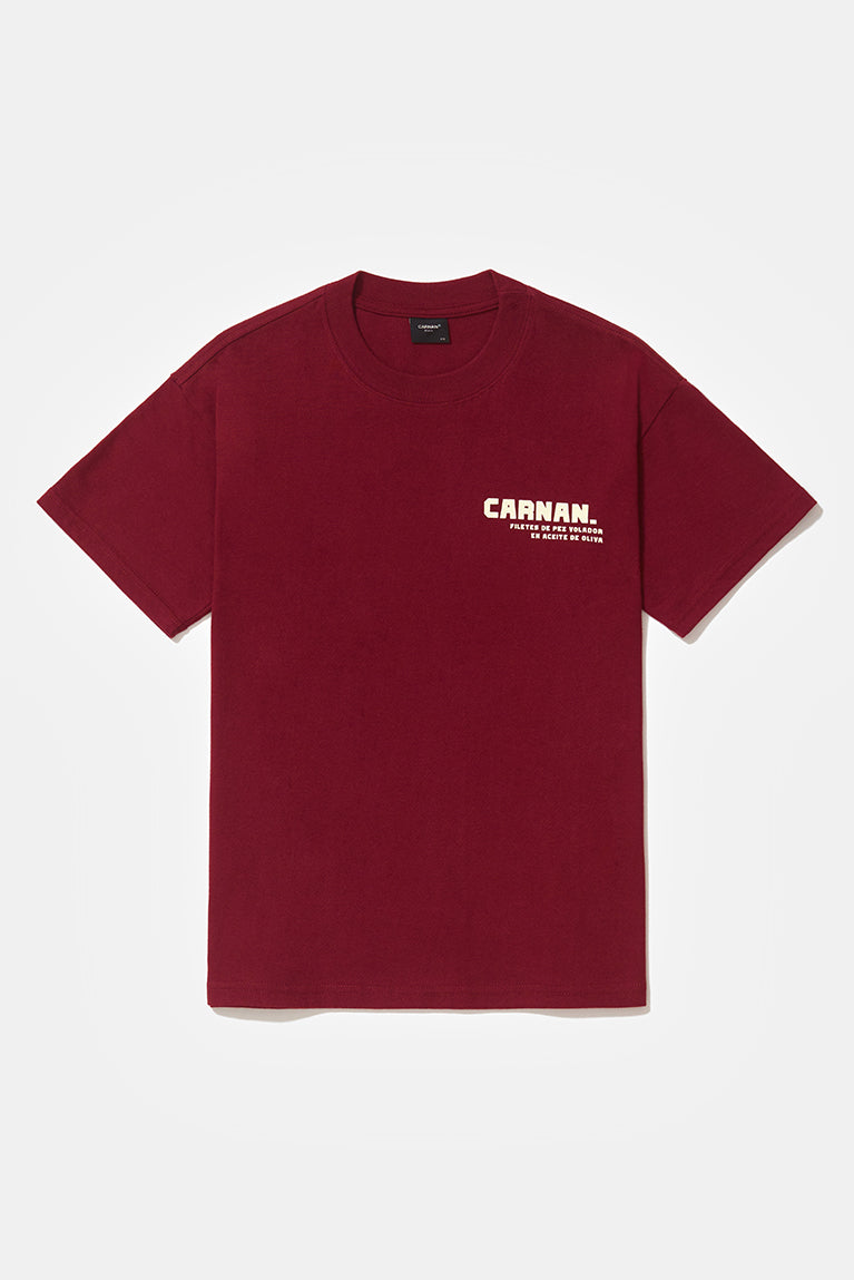 Sardine Classic Tshirt Burgundy