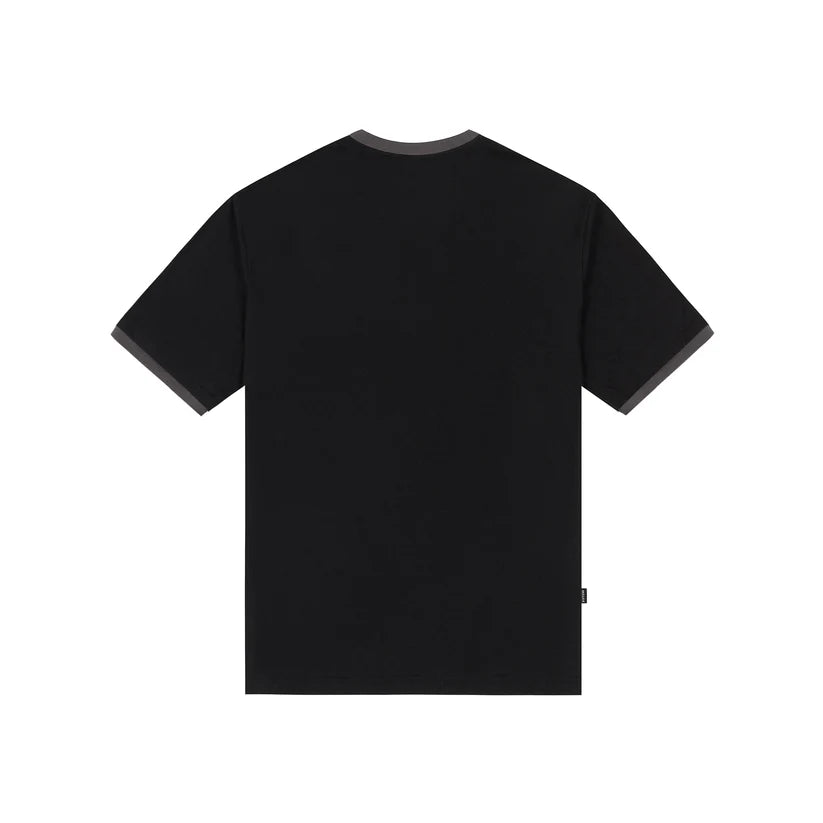 Ringer TShirt In Black
