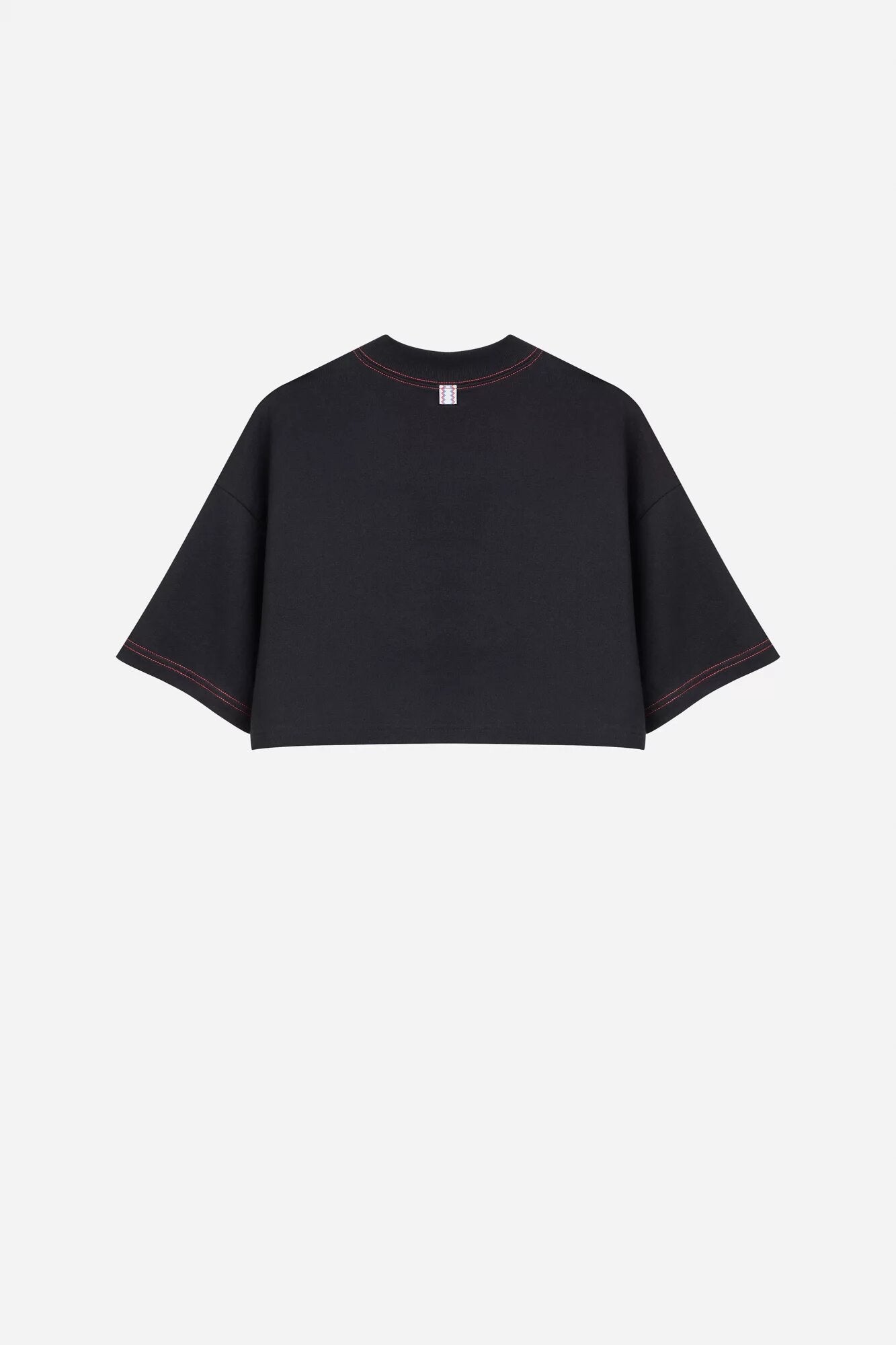 CROPPED OVERSIZED APPROVE X UMBRO PRETO