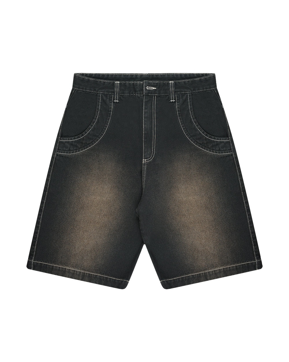 BERMUDA JEANS DESGASTE MADIEVAL