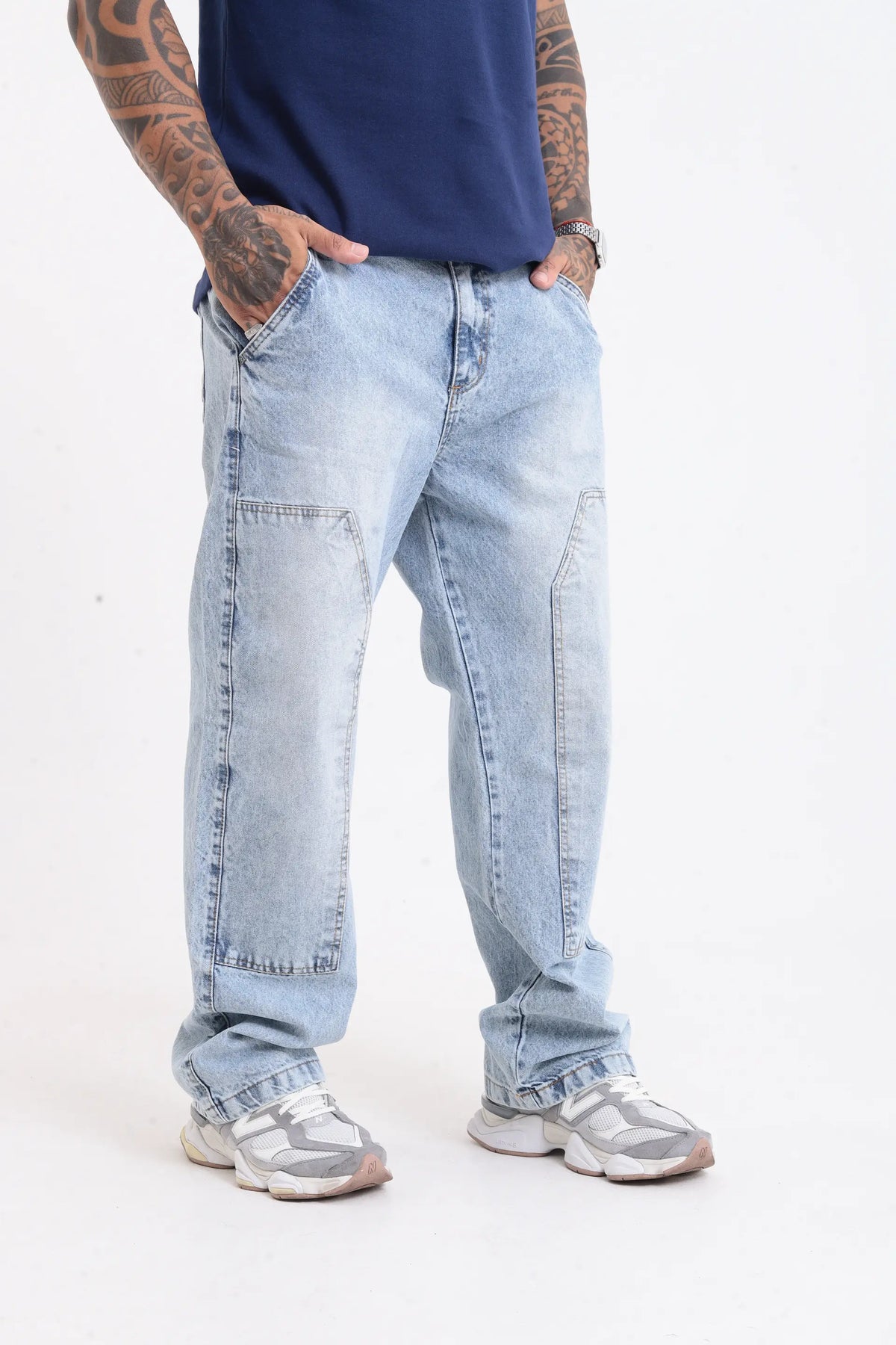 Calça Baggy Jeans Street Carpenter