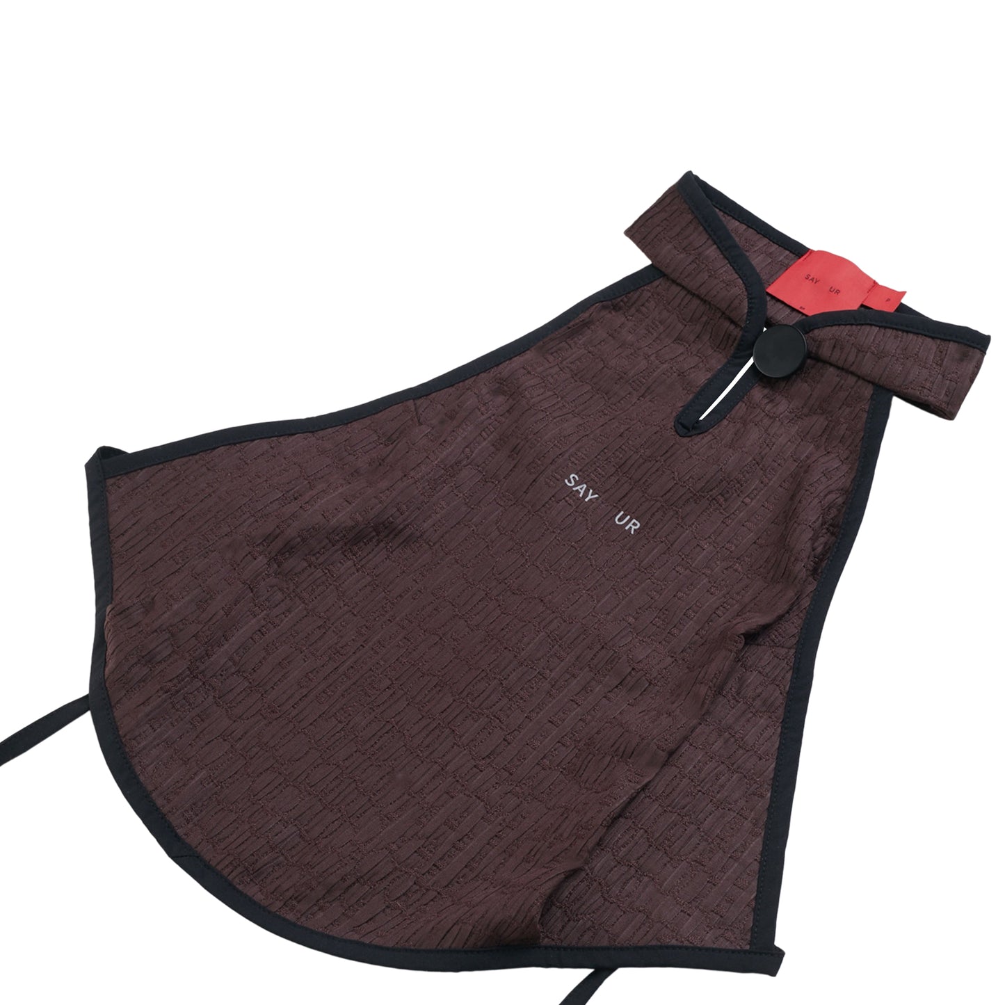 COLLAR BOTTON "RUSTY" BROWN