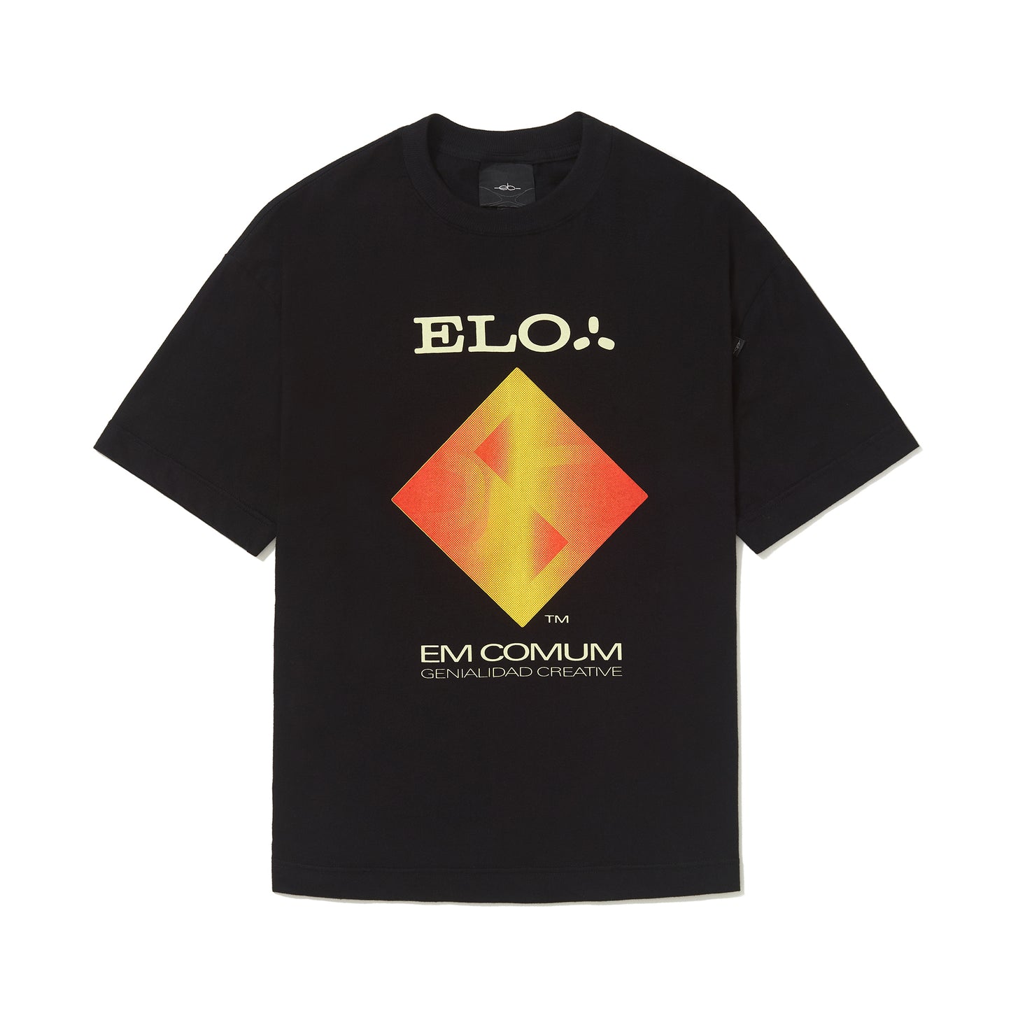 CAMISETA REGULAR  SONY  PRETO