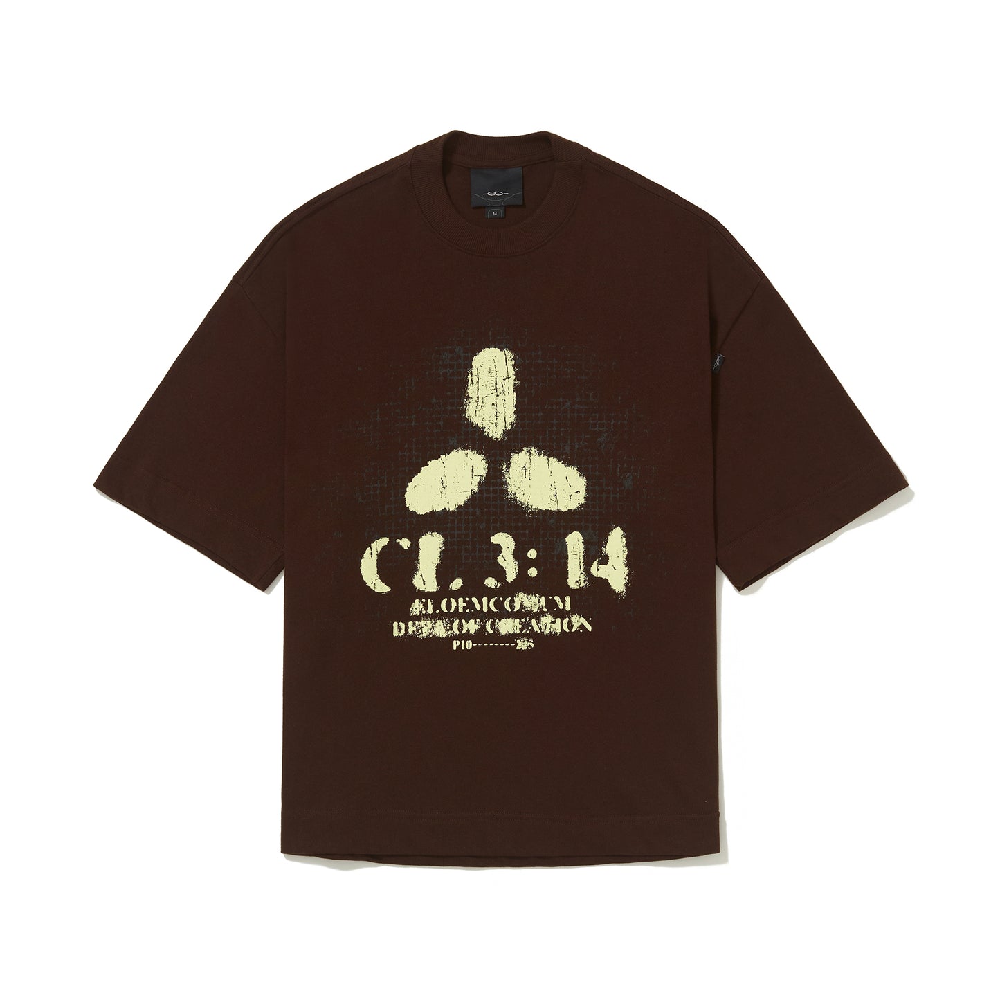 CAMISETA OVER WAR MARROM