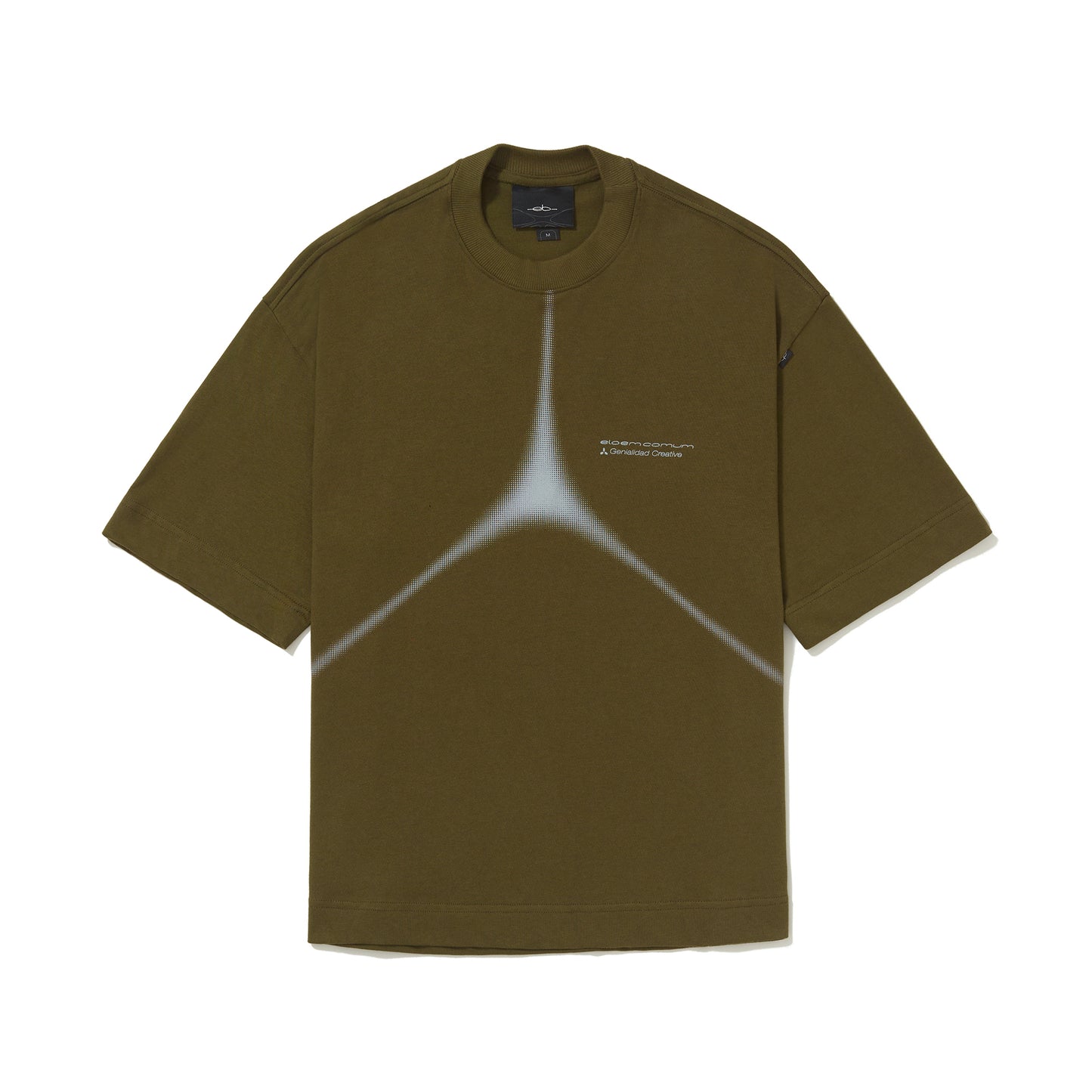 CAMISETA OVER BENZ VERDE