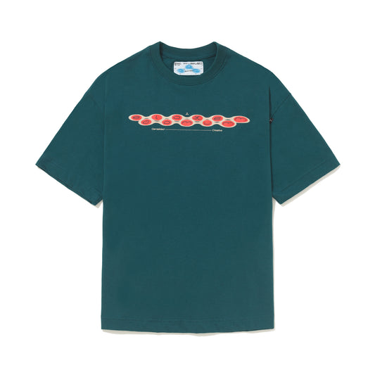 CAMISETA REGULAR HALO  VERDE MARINHO