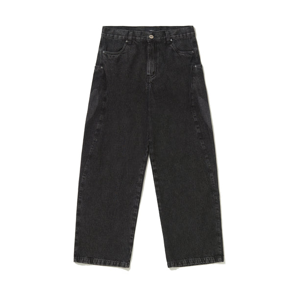 BAGGY JEANS LIMBO PRETO STONE