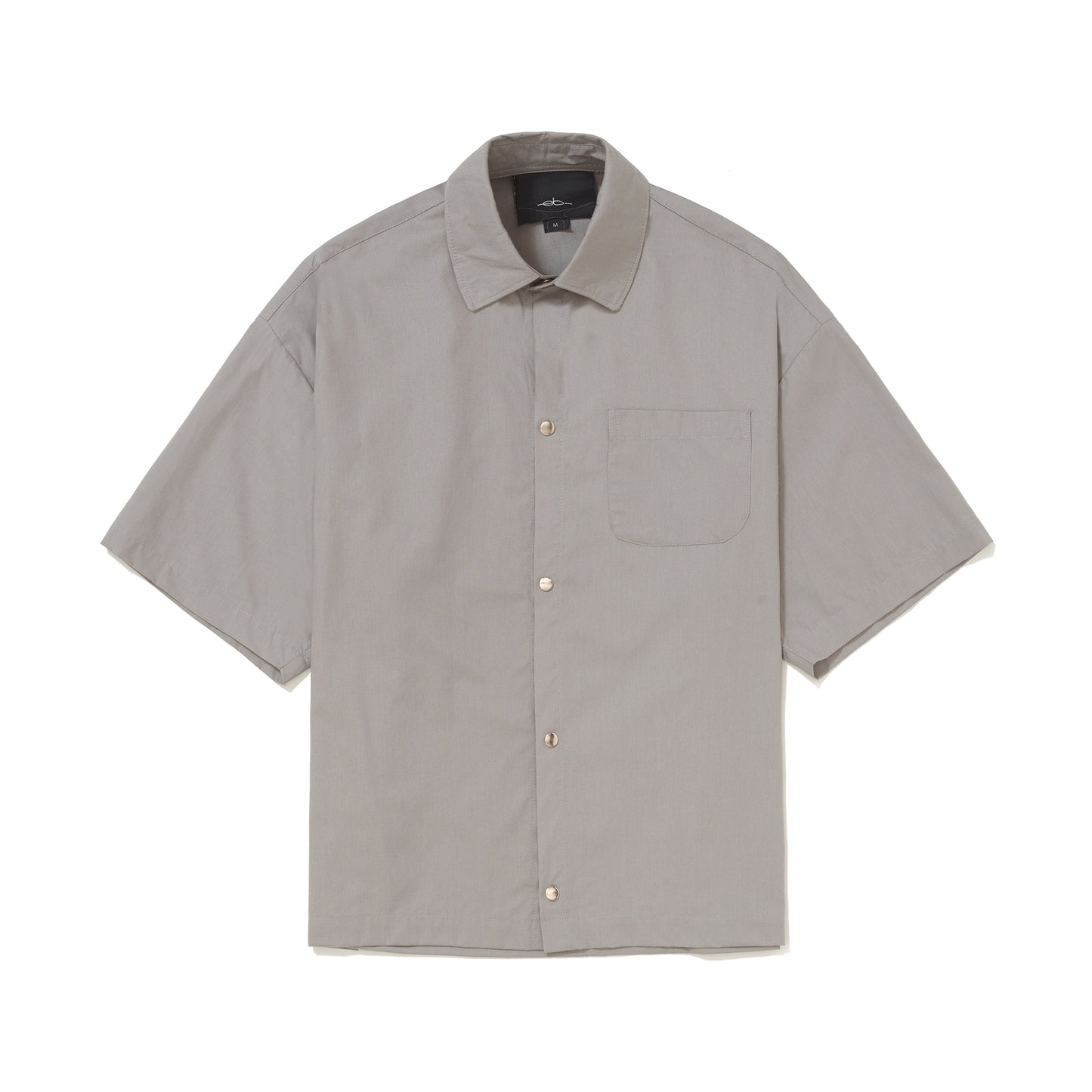 CAMISA BOTAO PATTERN CINZA