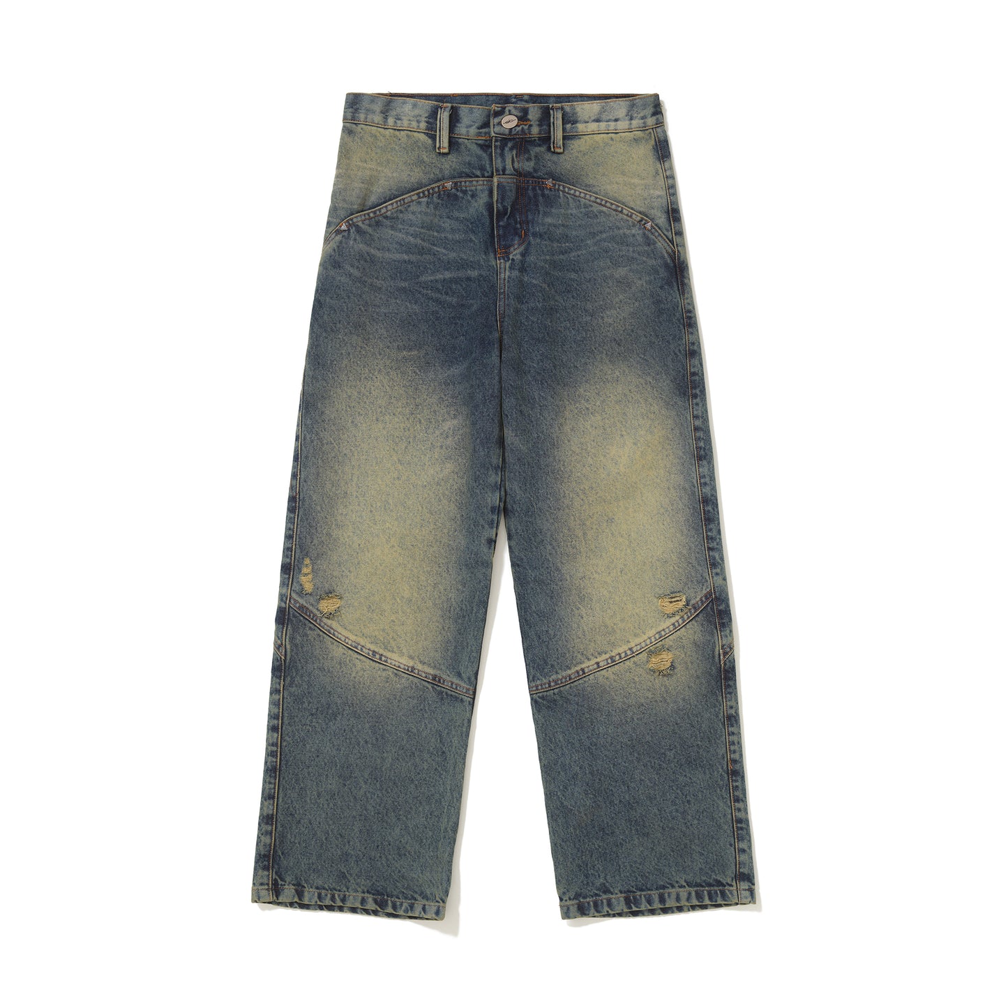 CALCA JEANS PAINTING DAY - VERDE