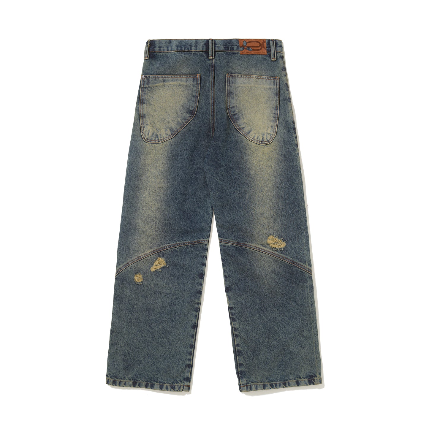 CALCA JEANS PAINTING DAY - VERDE