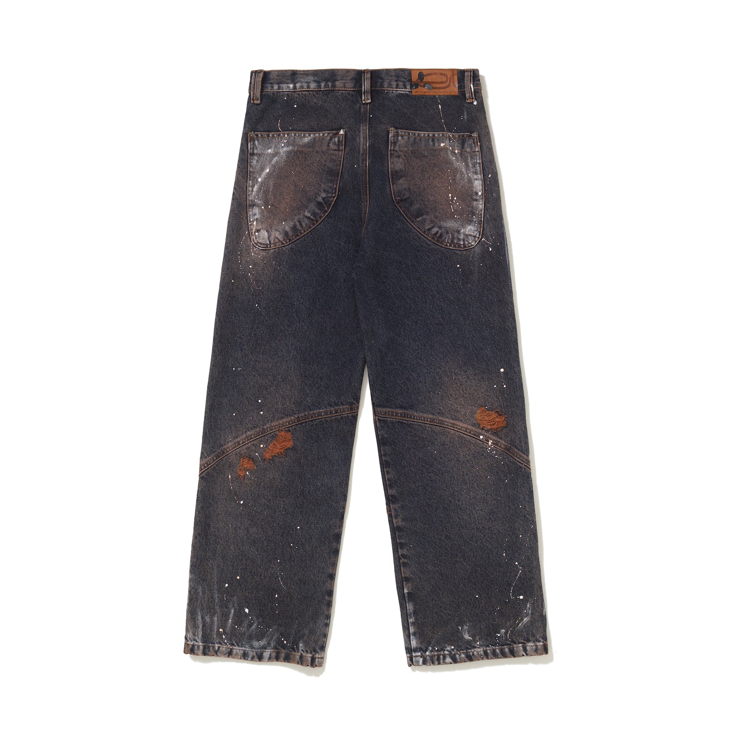 CALCA JEANS PAINTING DAY - CINZA