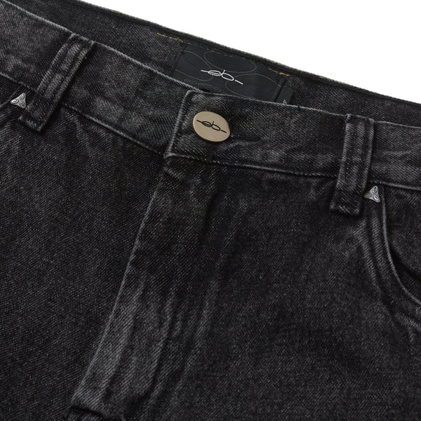 BAGGY JEANS LIMBO PRETO STONE