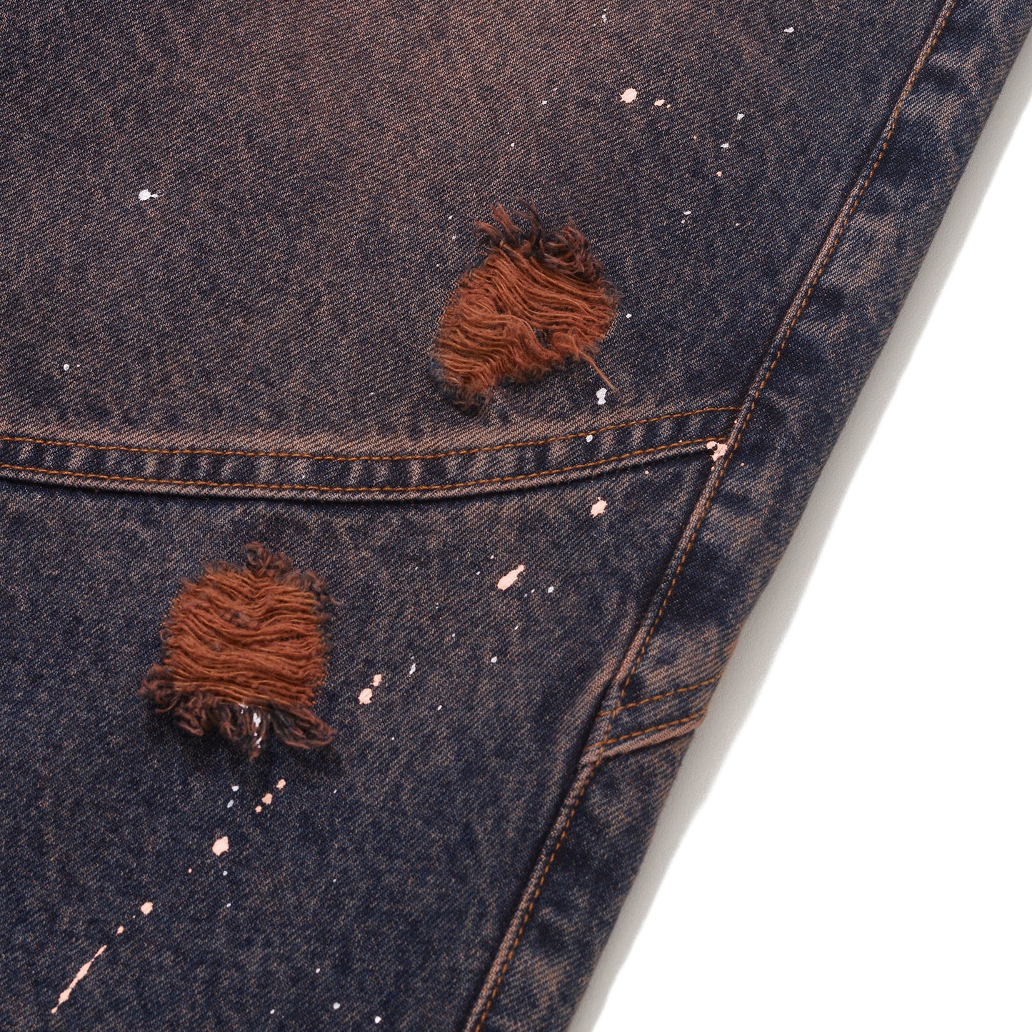CALCA JEANS PAINTING DAY - CINZA