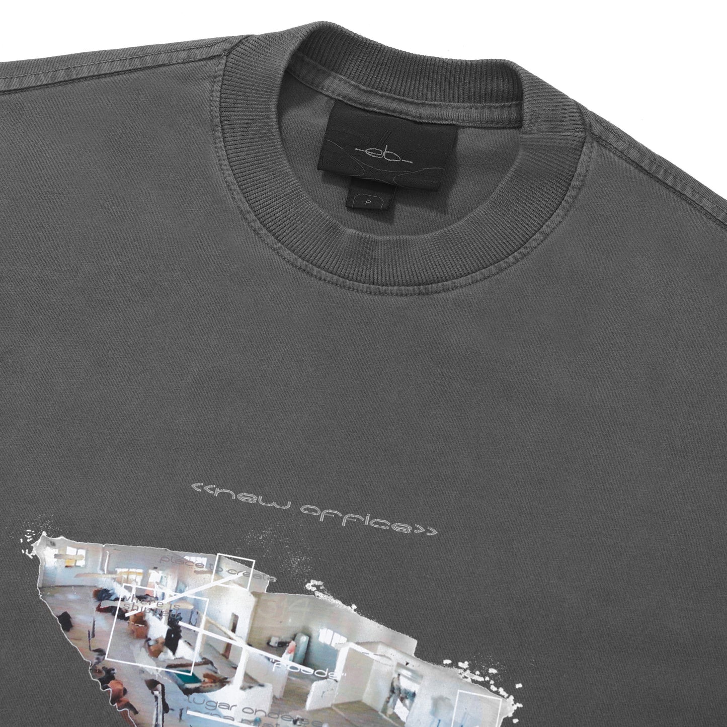 CAMISETA OVER NEW OFFICE PRETO