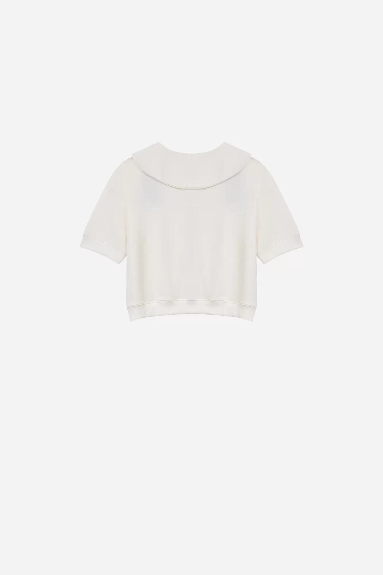 CROPPED ZÍPER APPROVE X UMBRO OFF WHITE