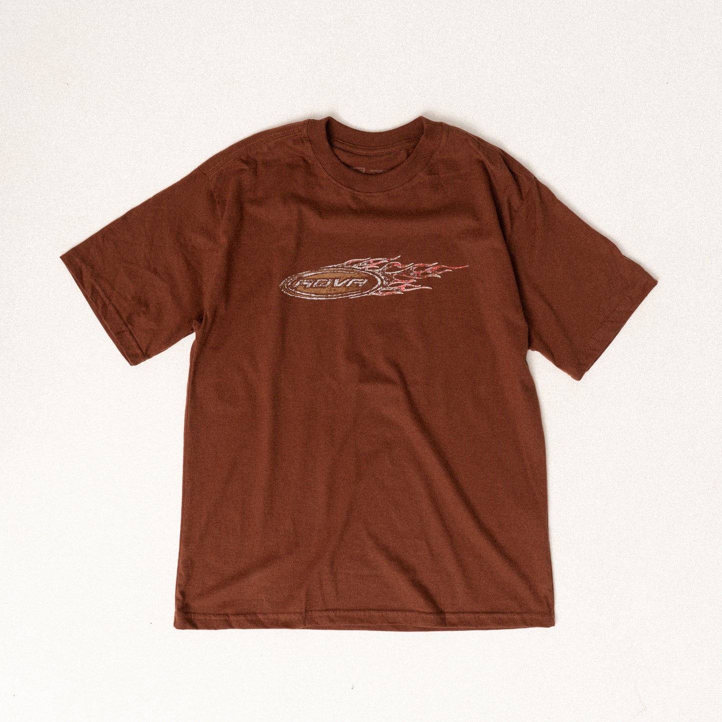 Camiseta AQVA Flame Logo BROWN