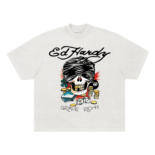 TShirt Grave Rich White