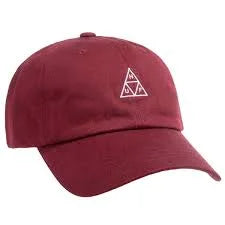 ESSENTIALS TRIPLE TRIANGLE CURVED VISOR RED
