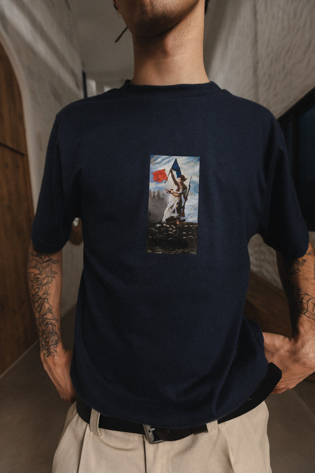 Camiseta La Liberte Azul Marinho